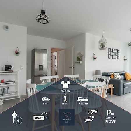*Disneyland-Paris* 6Pers, Netflix, Wi-Fi, Parking Montévrain Eksteriør billede